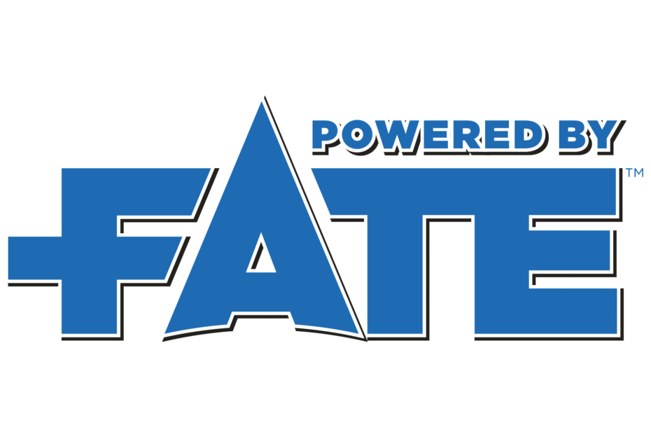 Logo Powered by Fate - Light BG